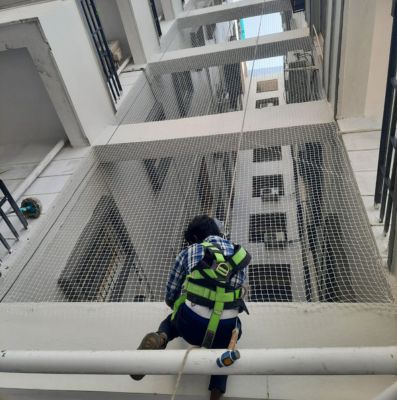 Duct Area Covering Safety Nets in Bangalore